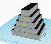 Air Pyramid 160 cm x 150 cm x 150 cm