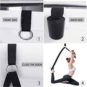 Flexibility door strap/stunt stand